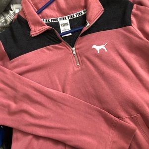 PINK half zip